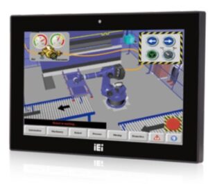 AFL3-12A-BT - 12.1" display (1024x768) Resistive / Projected capacitive touch.