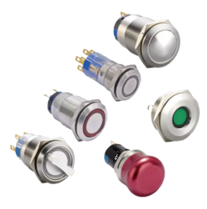 AJ3 Series Universal metal button switch