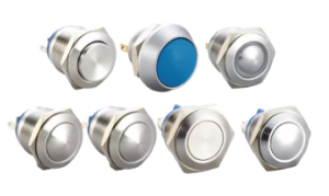 AJ4 Series Basic metal button switch