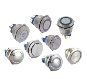 AJ6 Series Standard metal button switch
