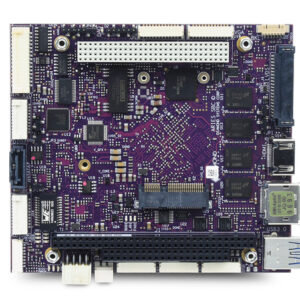 Aries PC/104-Plus SBC med Intel E3800-CPU, loddet RAM og indbygget dataopsamling