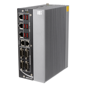 DRPC-230-ULT5 DIN-rail mounted fanless PC