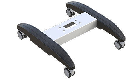 Slim 120 Kiosk Moveable Plate