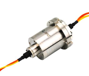 Rotatable sliprings for fiber optics.