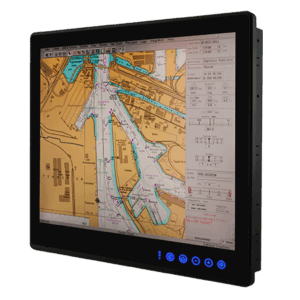 R15IH3SMRA3FP / 15" Intel® Core™ i55350U Flat PCAP ECDIS Marine Panel PC