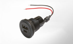 USB-C/A double charging socket without cover
