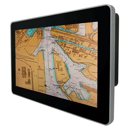 W10IB3SMRH2 / 10.1" Intel® Celeron® N2930 Flat PCAP ECDIS Marine Panel PC