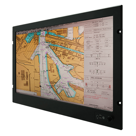 W24L100MRA1ID3S / 24" Intel Atom® N2600 Marine Panel PC