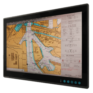 W26IH3SMRA1FP / 26" Intel® Core™ i55350U Flat PCAP ECDIS Marine Panel PC