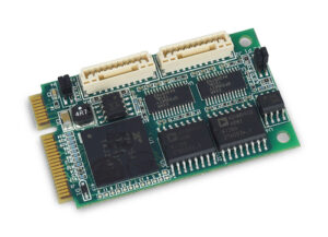 DS-MPE-SER4OPT 4-Port Opto-Isolated Serial PCIe MiniCard Module