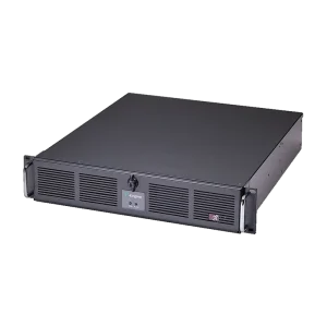 Axiomtek AX61221TM 2U 19-tommers rackchassis for ATX