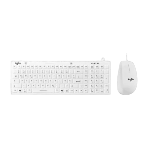 Baaske BL01/LS01 Hygiene Keyboard & Mouse Set i silikone