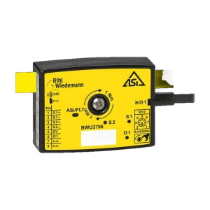 Bihl+Wiedemann BWU3796 ASi ohutusjaotur M12 8-kontaktiline