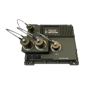 Enercon MILTECH 1000 military Gigabit media converter