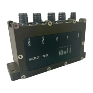 Enercon MILTECH 2022 military Ethernet/USB to serial terminal server