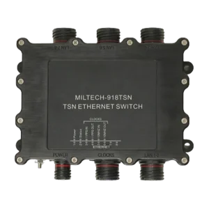 Enercon MILTECH 918 TSN 8-port military TSN switch