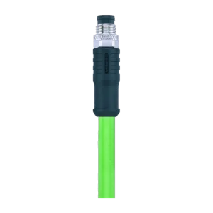 ESCHA M8 Ethernet -kaapeli, suora uros