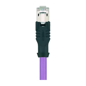 ESCHA Rautatien RJ45 Ethernet -kaapeli, kaksipäinen