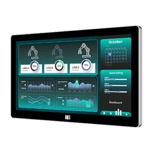 IEI AFL4-W133-ADLP 13,3-tommers vifteløs panel-PC