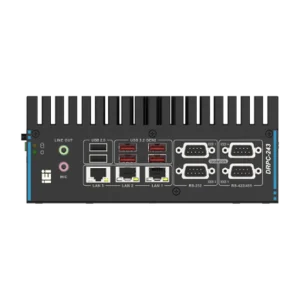 IEI DRPC-243-MTL fläktlös box-PC för DIN-skena