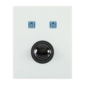 Indukey Módulo trackball de panel frontal con dos botones