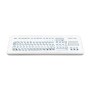 Indukey Teclado de membrana completo con touchpad