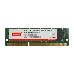 Innodisk DDR3 ECC SODIMM ULP-hukommelsesmodul med lav profil