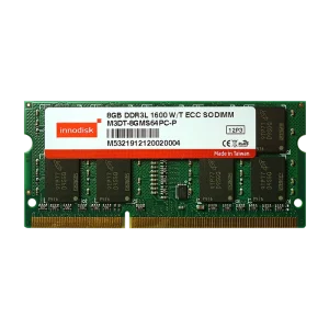Innodisk DDR3 ECC SODIMM-hukommelsesmodul til udvidet temperatur