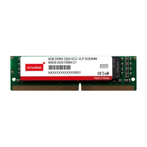 Innodisk DDR4 ECC SODIMM VLP-hukommelsesmodul til udvidet temperatur