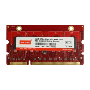 Innodisk Robust DDR4 SODIMM-hukommelsesmodul til udvidet temperatur