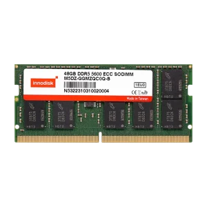 Innodisk Industrielt DDR5 ECC SODIMM-hukommelsesmodul