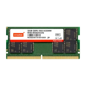 Innodisk Industrielt DDR5 SODIMM-hukommelsesmodul