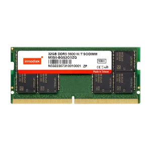 Innodisk DDR5 SODIMM-hukommelsesmodul til udvidet temperatur