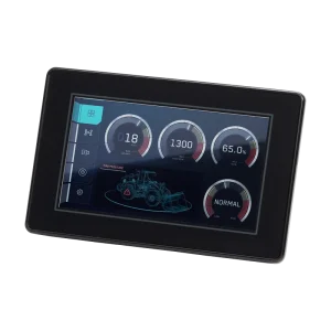 Inter Control Sollyslæsbart 7 tommer touchdisplay til mobile maskiner