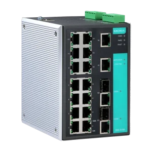 Moxa EDS-518A 18-pordiline hallatav gigabit-kommutaator