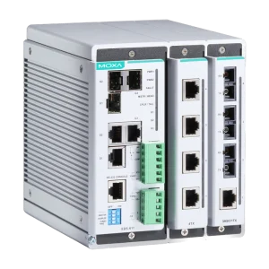 Moxa EDS-611 modulaarne hallatav Ethernet-kommutaator