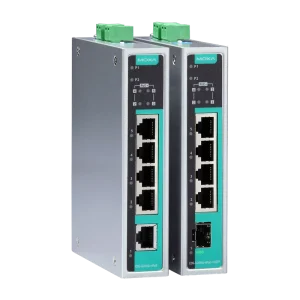 Moxa EDS-G205A-4PoE 5-pordiline PoE+ kommutaator