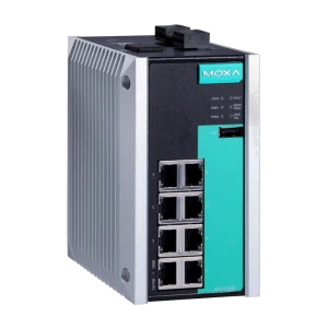 Moxa EDS-G508E 8-pordiline hallatav gigabit-kommutaator