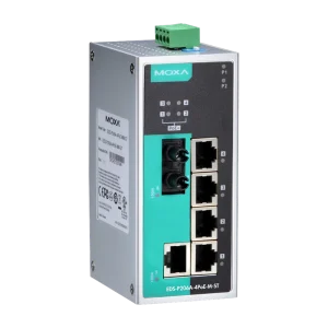 Moxa EDS-P206A-4PoE 6-pordiline PoE-kommutaator