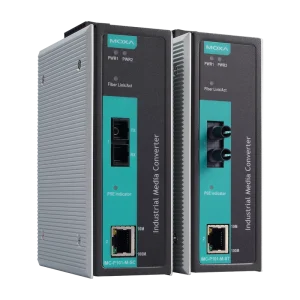 Moxa IMC-P101 PoE+ Fast Ethernet meediamuundur