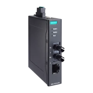 Moxa IMC-P21A-G2 PoE+ Ethernet–kiud muundur