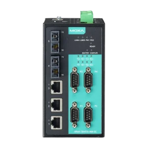 Moxa NPort S8000 device server med managed switch