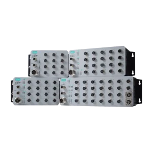 Moxa TN-4500A M12 PoE Managed Switch for Rail