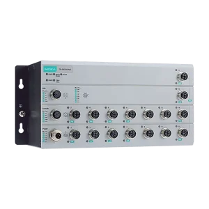 Moxa TN-G4500 16-Port M12 10G PoE Rail Switch