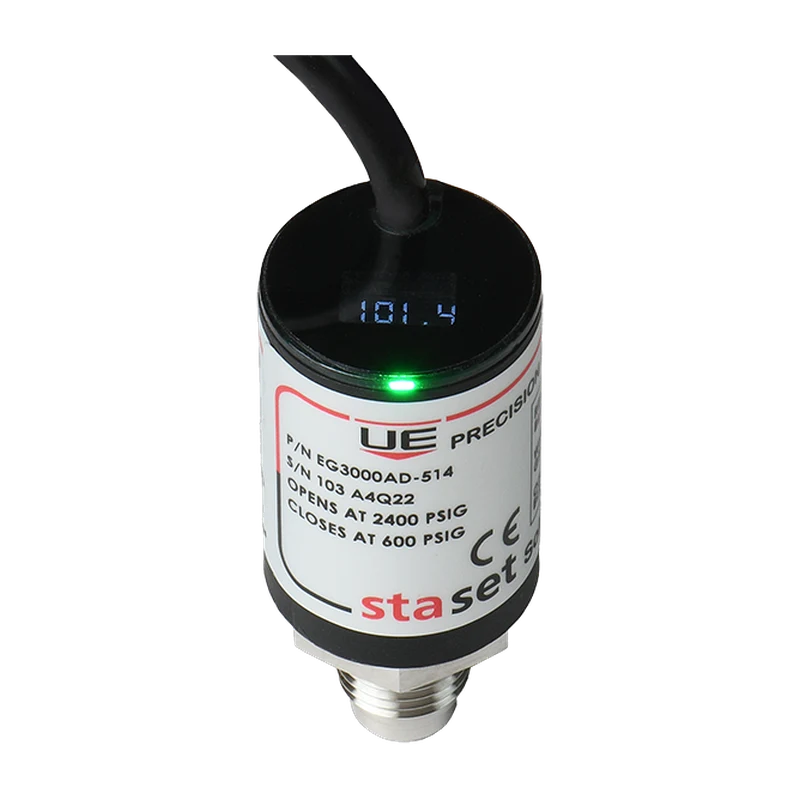 Precision Sensors Staset SIL 3 pressure switch and transducer