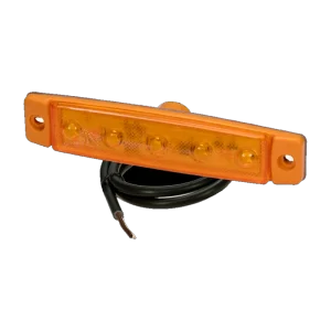 Proplast PRO-FLAT LED-külgmärgutuli, oranž korpus