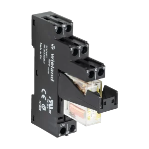Wieland SNE 1 output expansion relay on socket