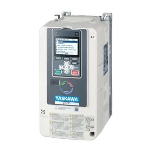 Yaskawa CR700 frekvensomformer til kraner set forfra